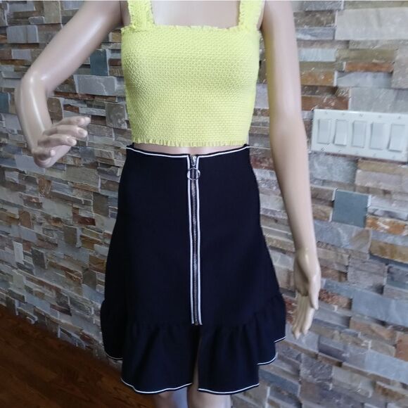 SANDRO Skirt with full zipper - Picture 1 of 14
